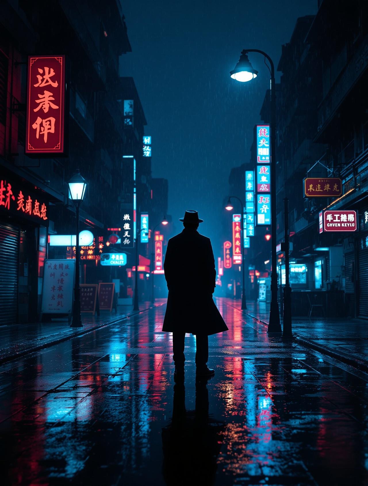 八哥影视作品《暗夜行者》封面海报